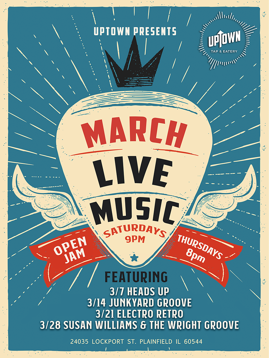 March Calendar Uptown Plainfield